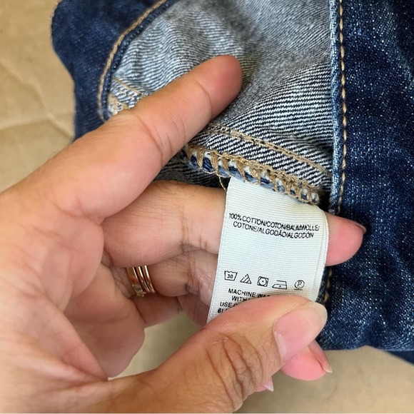 🆕 Free People Sweet Surrender Dark Denim Lace Shorts - Picture 11 of 11